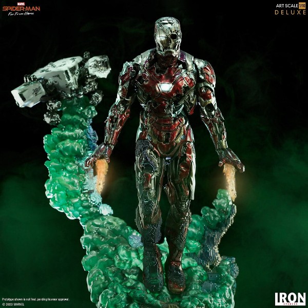 Iron Studios Spider-Man Far From Home Iron Man Illusion Statue